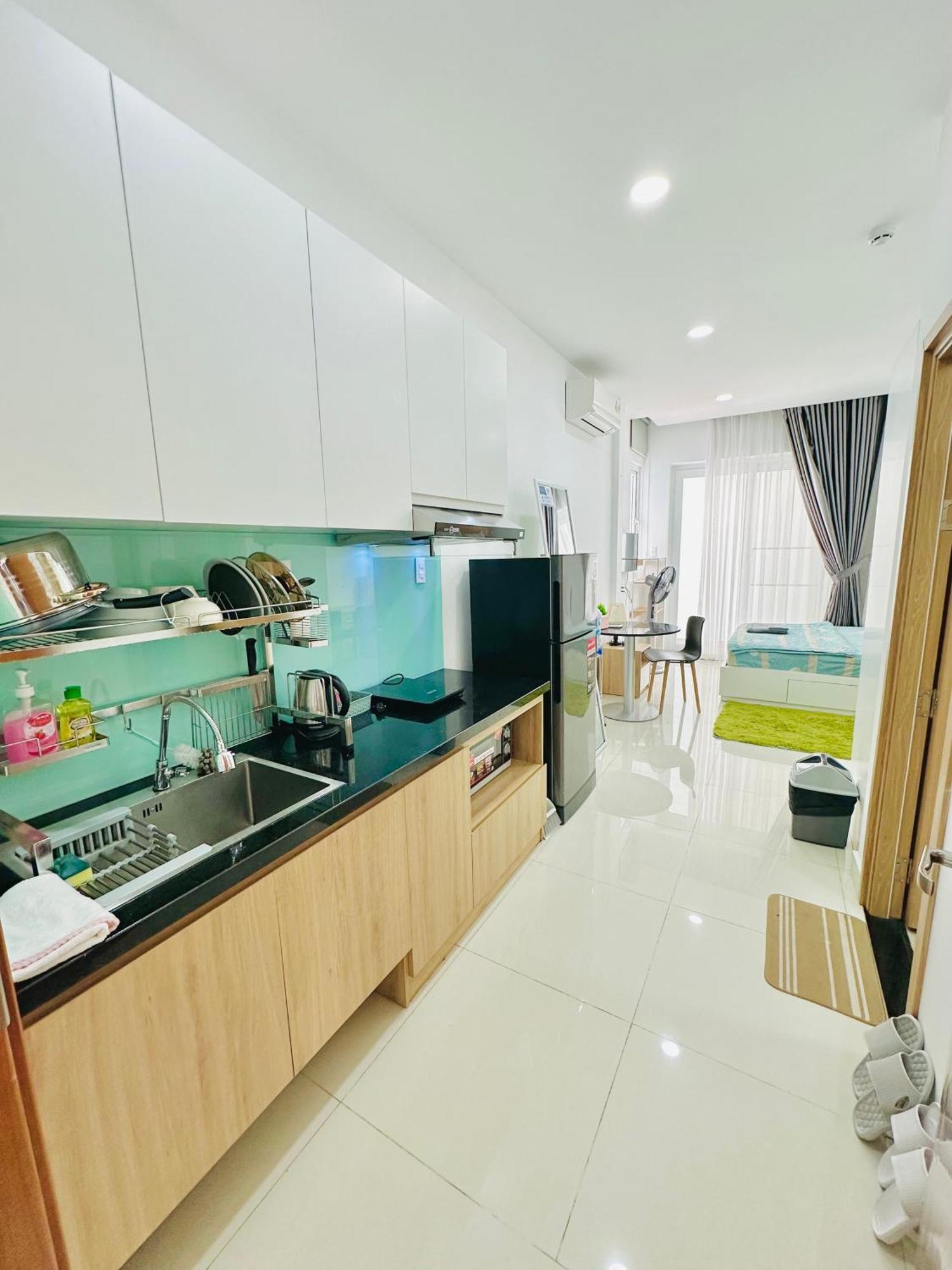 Quiet Perfect Located 1Br With Desk 504 Lägenhet Ho Chi Minh-staden Exteriör bild